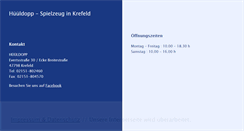 Desktop Screenshot of hueldopp.de