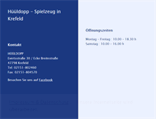 Tablet Screenshot of hueldopp.de